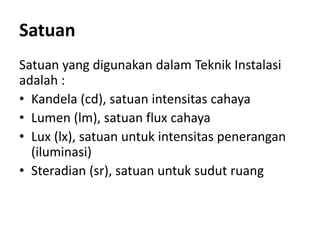 2 Teknik Penerangan | PPTX