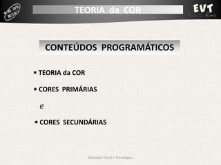 Teoria da Cor