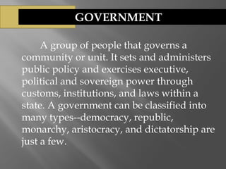 The Concept of Governance | PDF