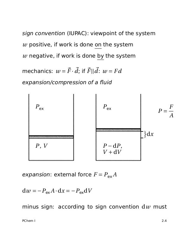 2 The First Law Of Thermodynamic