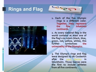 Rings and Flag
 