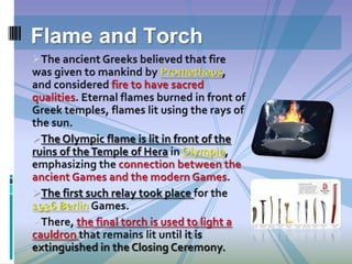 Flame and Torch

 