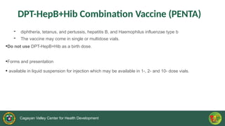 Hib Paperwork (2) The Vaccines according to the DOH (1).pptx