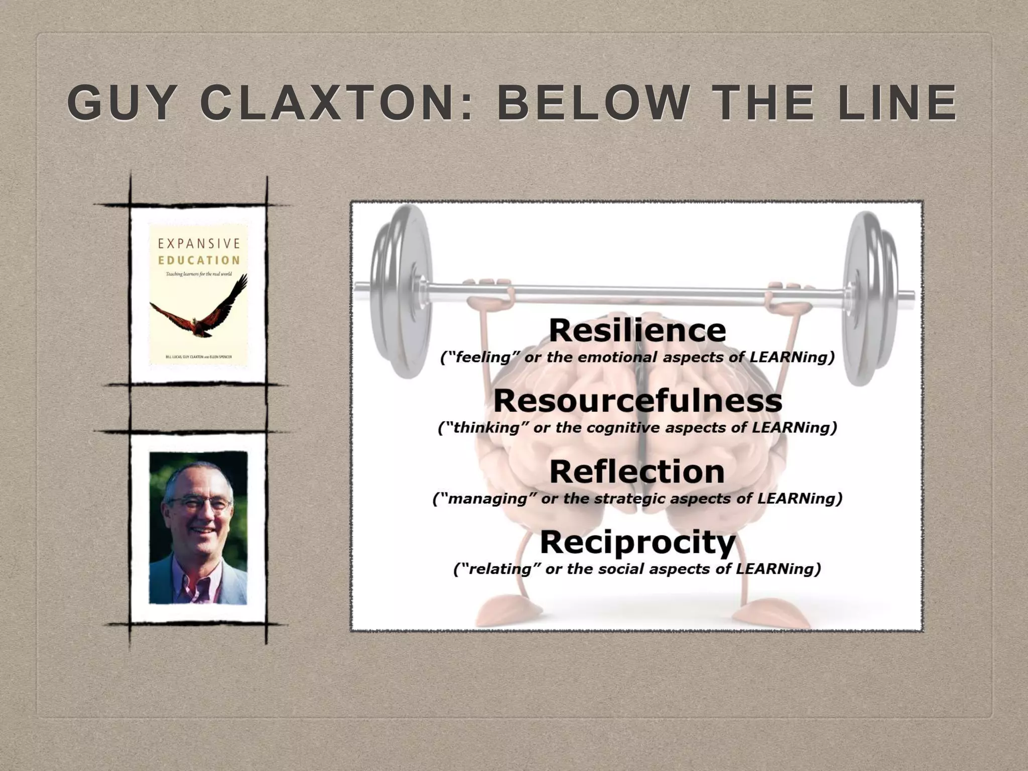 GUY CLAXTON: BELOW THE LINE
 
