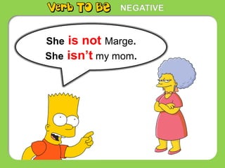 She is not Marge.
She isn’t my mom.
 