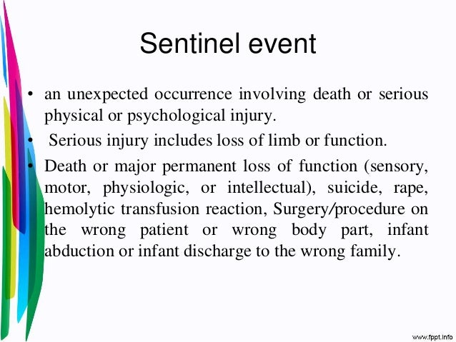 sentinel event definition medical sentinel event definition medical