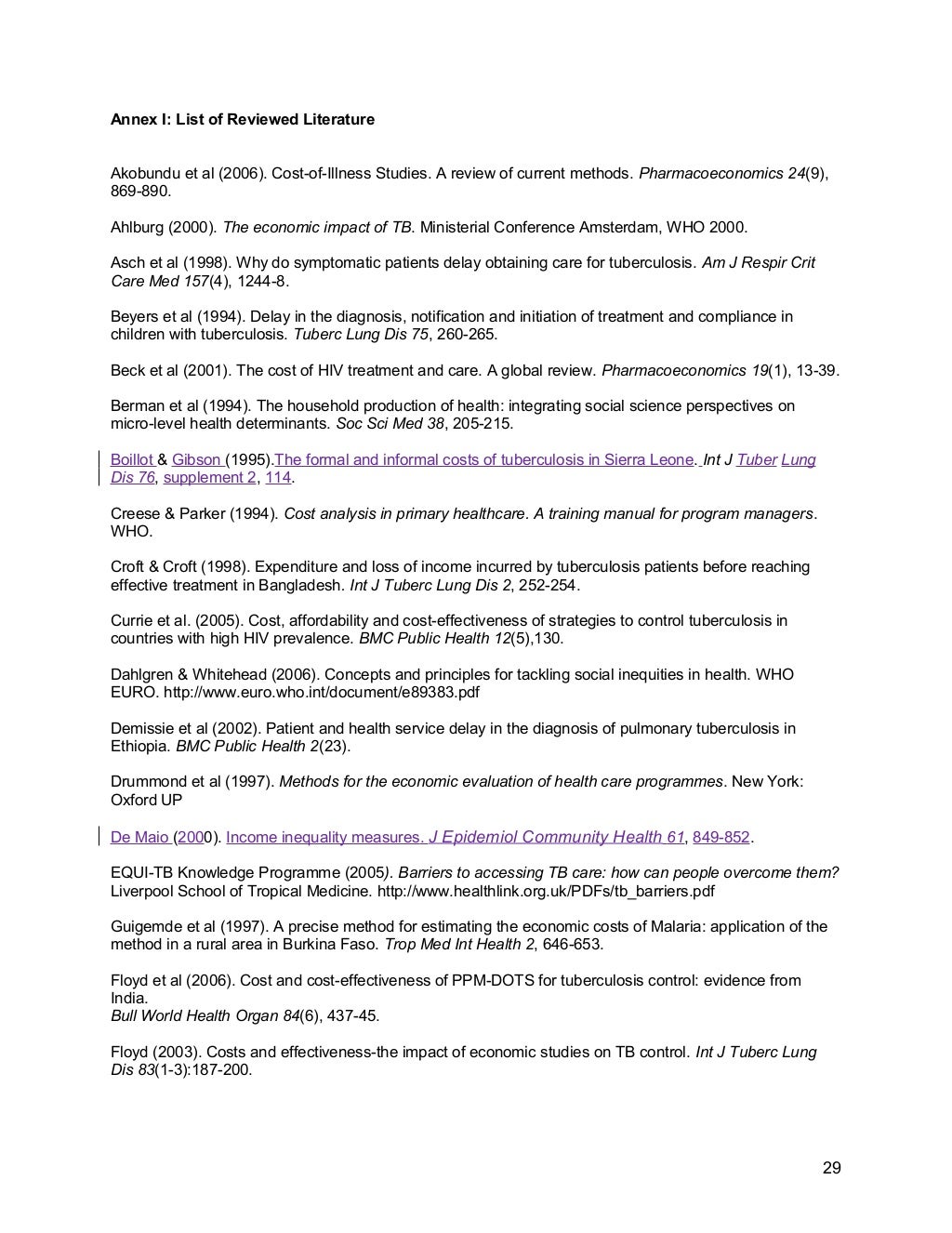 Tool literature review picture