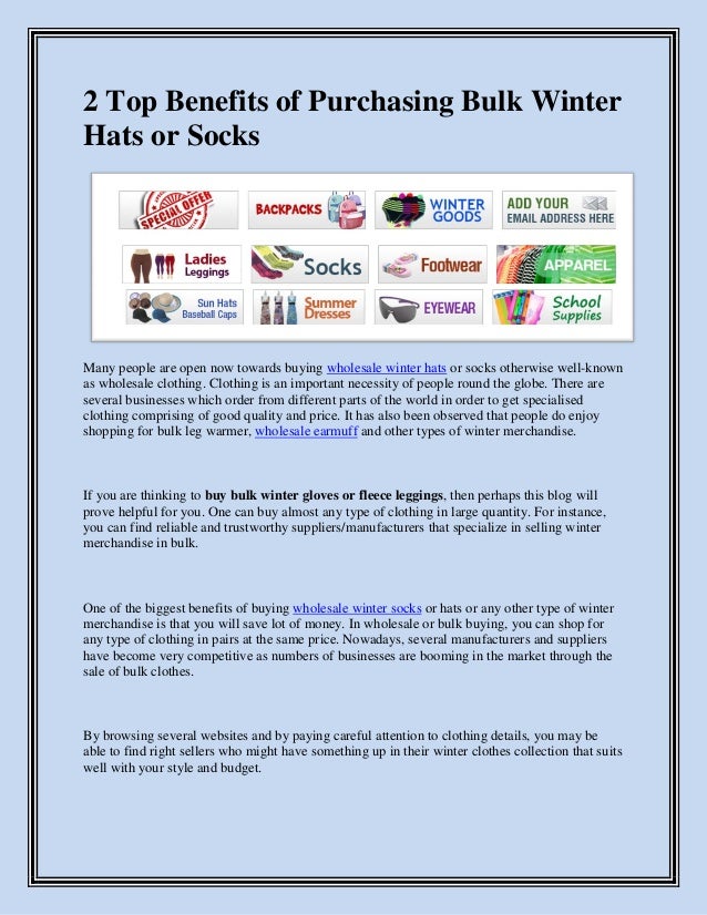 buy winter hats in bulk