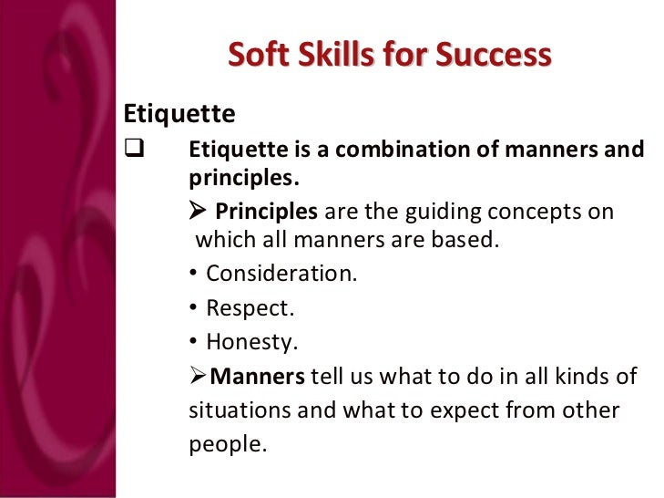 soft skills