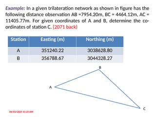 Triangulation is the process of tracing and measurement | PPTX