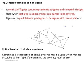 Though Triangle Triangulation is the process of tracing and measurement | PPTX