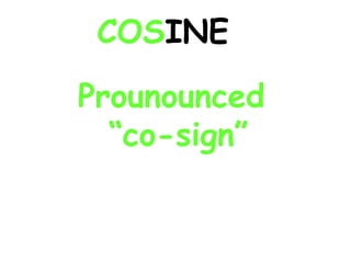 2 trigonometric ratios conglomerate keep | PPT