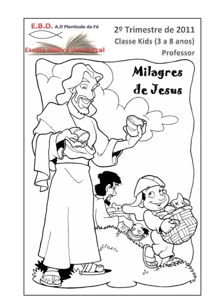 2º trim milagres de jesus professor