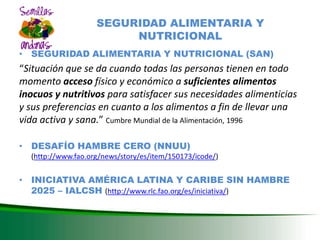 DESARROLLO DEL SECTOR SEMILLAS ZONA ANDINA