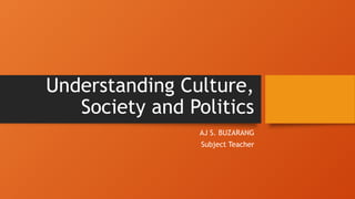 2 ucsp Cultural Variation, Social Differences and Political Identities.pptx