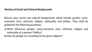 2 ucsp Cultural Variation, Social Differences and Political Identities.pptx