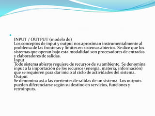 propiedades y caracteristicas de los sistemas | PPTX