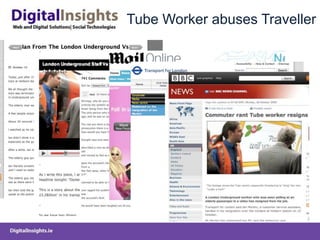 Tube Worker abuses Traveller
 