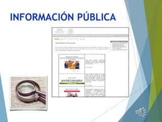 INFORMACIÓN PÚBLICA
 