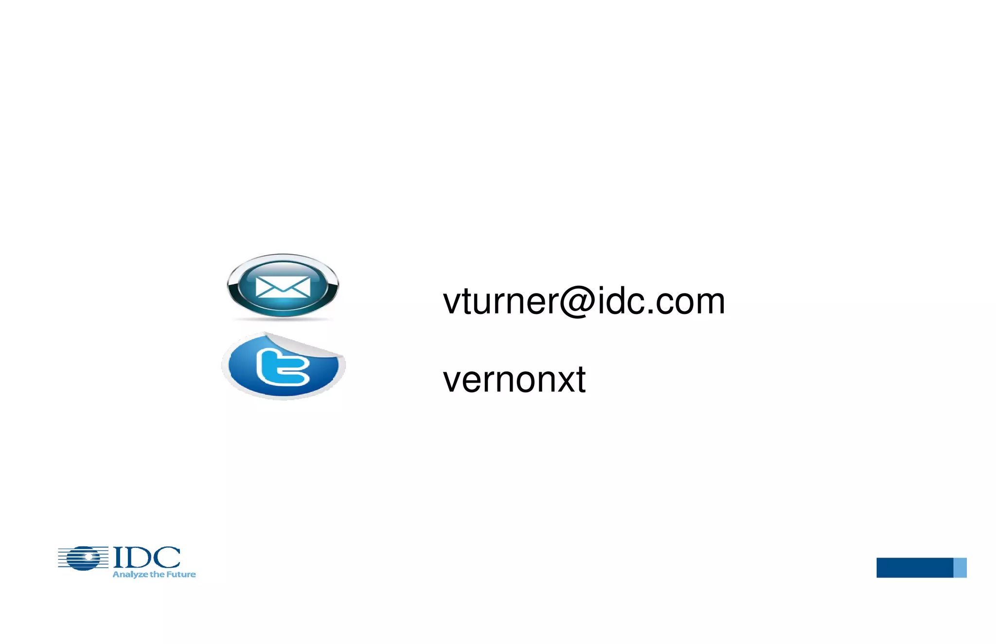 vturner@idc.com
vernonxt

 