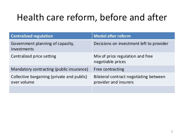 Tariff setting in Dutch Healthcare system, Johan van Manen