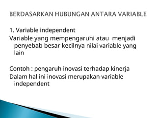 Comprehensive Overview of Variables and Measurement Scales in Research ...