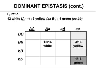 2 Variations to Mendelian Genetics on Life Science Content | PDF