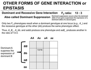 2 Variations to Mendelian Genetics on Life Science Content | PDF