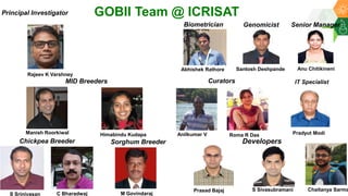 Research Program Genetic Gains (RPGG) Review Meeting 2021: Update on Global open breeding informatics initiative  By Dr Rajeev K Varshney