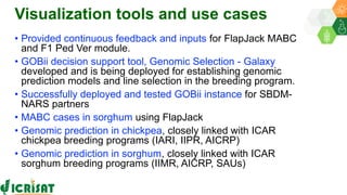 Research Program Genetic Gains (RPGG) Review Meeting 2021: Update on Global open breeding informatics initiative  By Dr Rajeev K Varshney