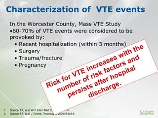 Vte Rotherham 2 vte education for healthcare professionals | PPT