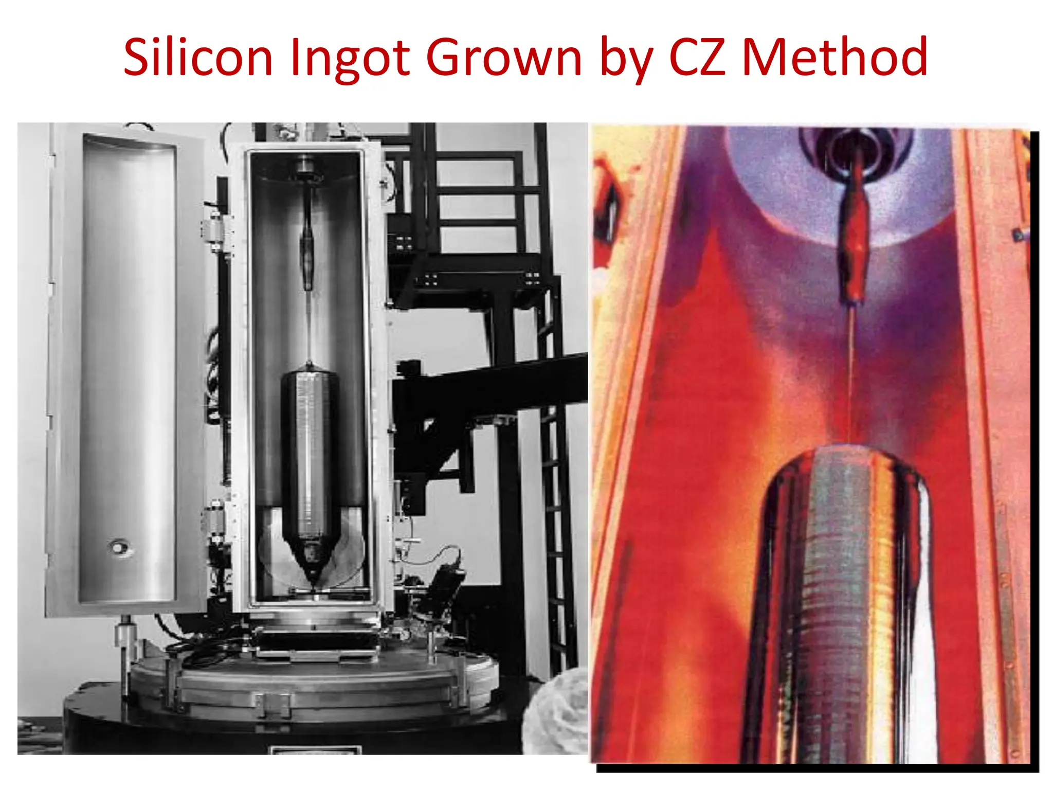 Silicon Ingot Grown by CZ Method
34
 