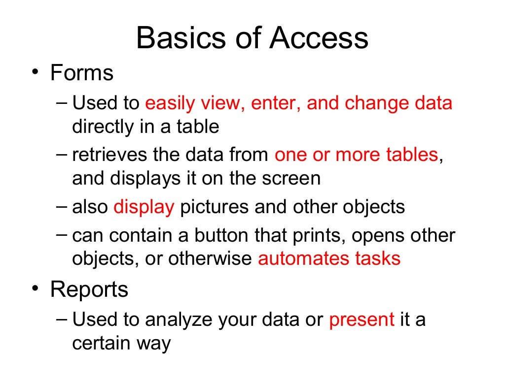 Basics of computer applications