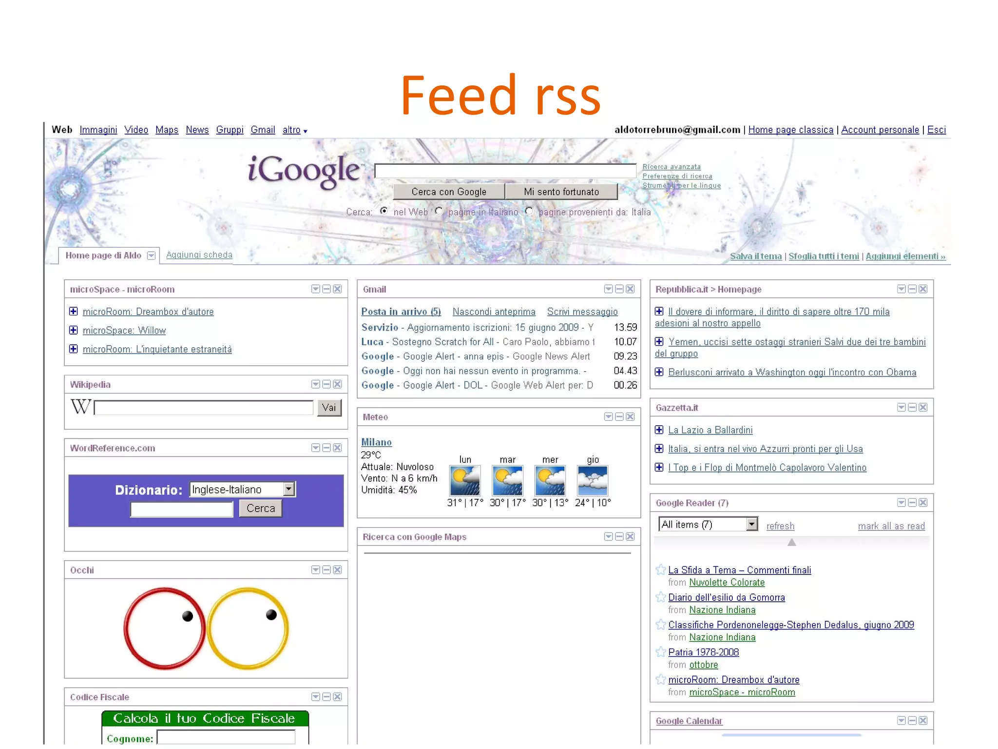 Feed rss 