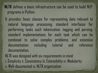2 why python for nlp | PPT