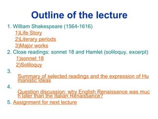 brief introduction to William Shakespeare and his life story.ppt