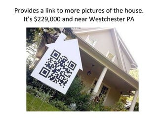 Provides a link to more pictures of the house. It’s $229,000 and near Westchester PA 