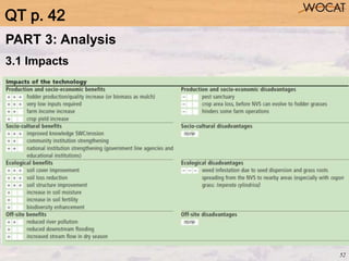 52
PART 3: Analysis
3.1 Impacts
QT p. 42
 