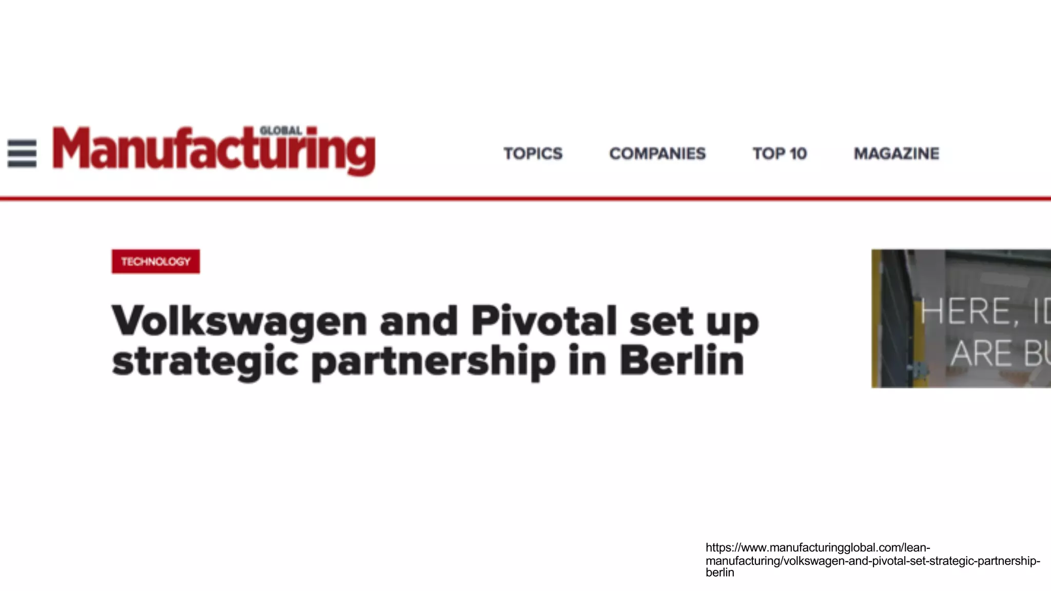 https://www.manufacturingglobal.com/lean-
manufacturing/volkswagen-and-pivotal-set-strategic-partnership-
berlin
 