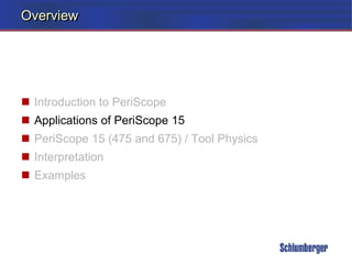 Periscopic Examples PeriScope_Direction and deep measurements.ppt