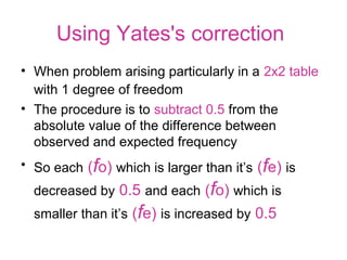 Classic Yates Algorithm Statistics2x2'x2'yates 'x'2 | PPT