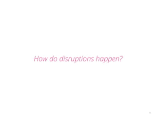 19 
How do disruptions happen? 
 