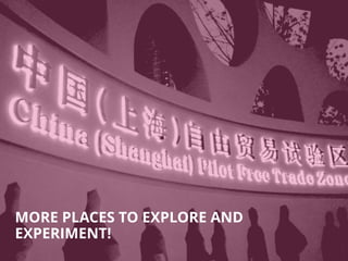 MORE PLACES TO EXPLORE AND 
EXPERIMENT! 
 