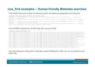 Metadata syncronisation with GeoNetwork - a users perspective | PDF