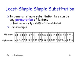 Cryptologic Alphabet Cryptography | PPTX