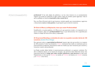 Actividad guía para el desarrollo de tu marca personal | PDF