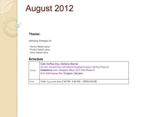 August 2012

 