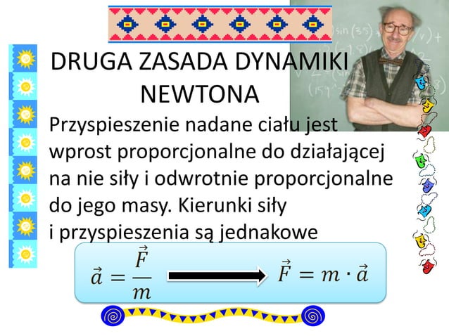 2 zasada dynamiki Newtona