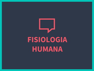 FISIOLOGIA
HUMANA
 
