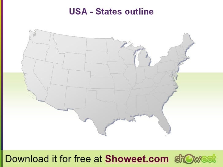powerpoint usa map